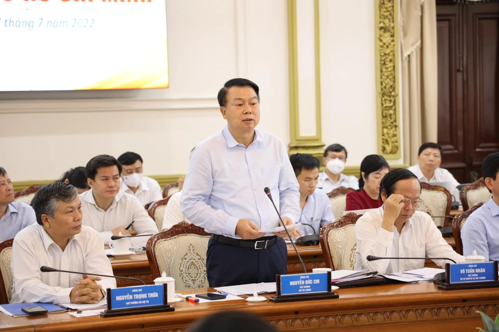 Thứ trưởng Bộ Tài chính Nguyễn Đức Chi. Ảnh: TTBC