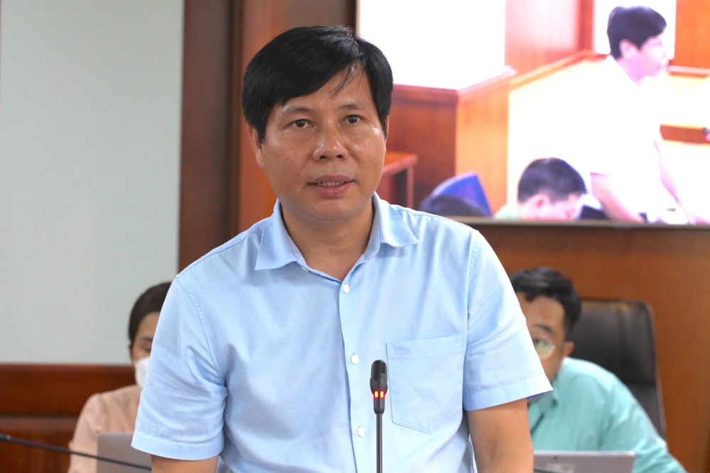 Phó Giám đốc Sở GTVT TP.HCM Phan Công Bằng. Ảnh: NGUYỄN NHÂN