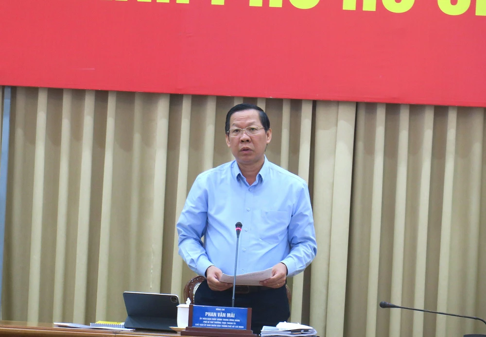 TP.HCM kiến nghị Thủ tướng sớm thành lập tổ công tác tháo gỡ khó khăn tại TP ảnh 1 TP.HCM kiến nghị Thủ tướng sớm thành lập tổ công tác tháo gỡ khó khăn tại TP ảnh 1