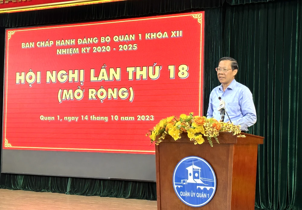 Quận 1 phải là nơi đầu tiên chuyển hoá Nghị quyết 98