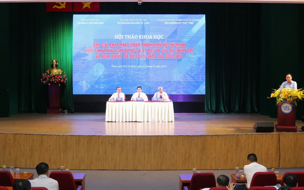 TP.HCM cần 1 phó chủ tịch UBND để phụ trách Nghị quyết 98