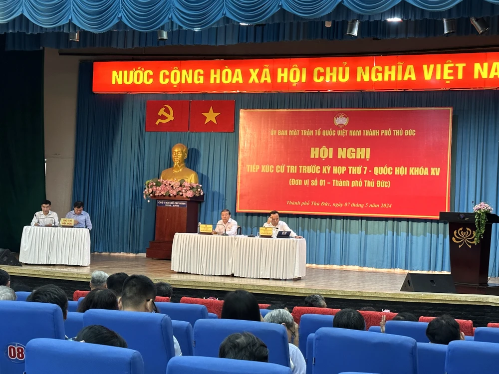 Cử tri TP Thủ Đức mong Quốc hội 'giải cứu' người dân ở quy hoạch treo-txct-tp-thu-duc