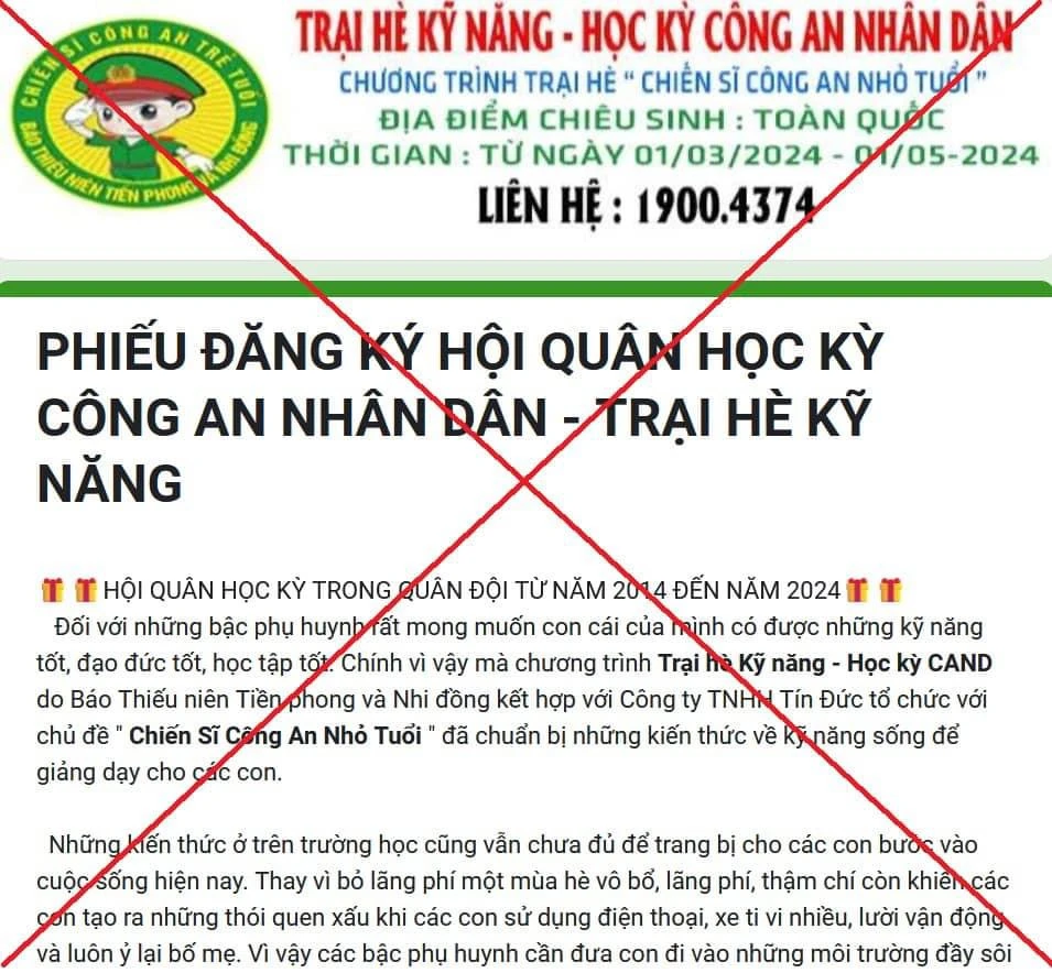 Công an TP.HCM khuyến cáo về các khóa ‘học kỳ’, ‘trại hè’ quân đội-cong-an-tp.hcm.jpeg