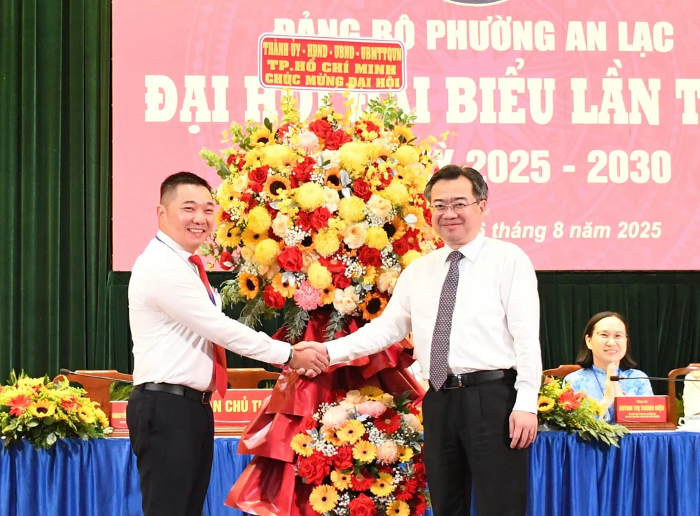 Ông Lê Trương Hải Hiếu làm Bí thư Đảng ủy phường An Lạc - TP.HCM