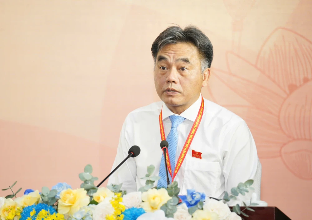 Ông Nguyễn Lộc Hà, Phó Chủ tịch UBND TP.HCM. Ảnh: THUẬN VĂN