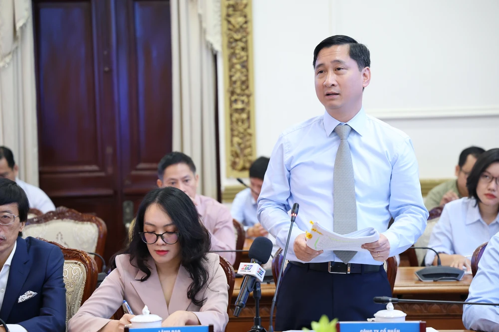 Ông Ngô Chí Dũng, Chủ tịch Hội đồng Quản trị kiêm Tổng giám đốc Hệ thống Bệnh viện Đa khoa Tâm Anh. Ảnh: LÊ THOA