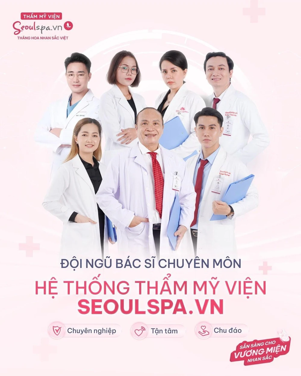 Đội ngũ bác sĩ giàu kinh nghiệm tại SeoulSpa.vn