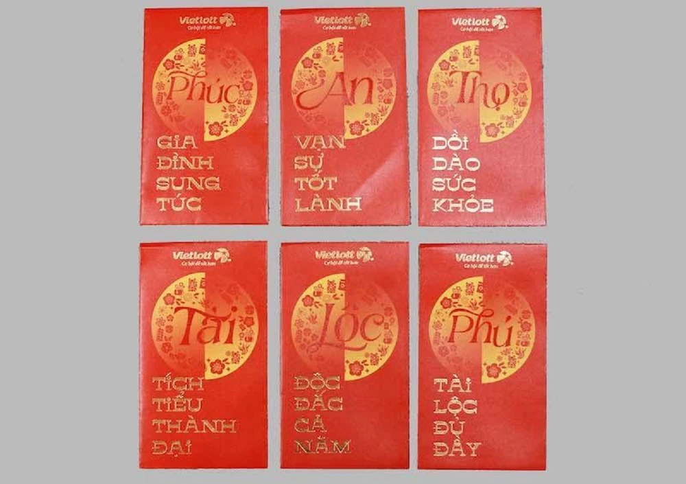 “Bắt trend" lì xì bằng vé số, Vietlott đã phát hành bộ bao lì xì tài, lộc cho Tết năm nay “Bắt trend" lì xì bằng vé số, Vietlott đã phát hành bộ bao lì xì tài, lộc cho Tết năm nay