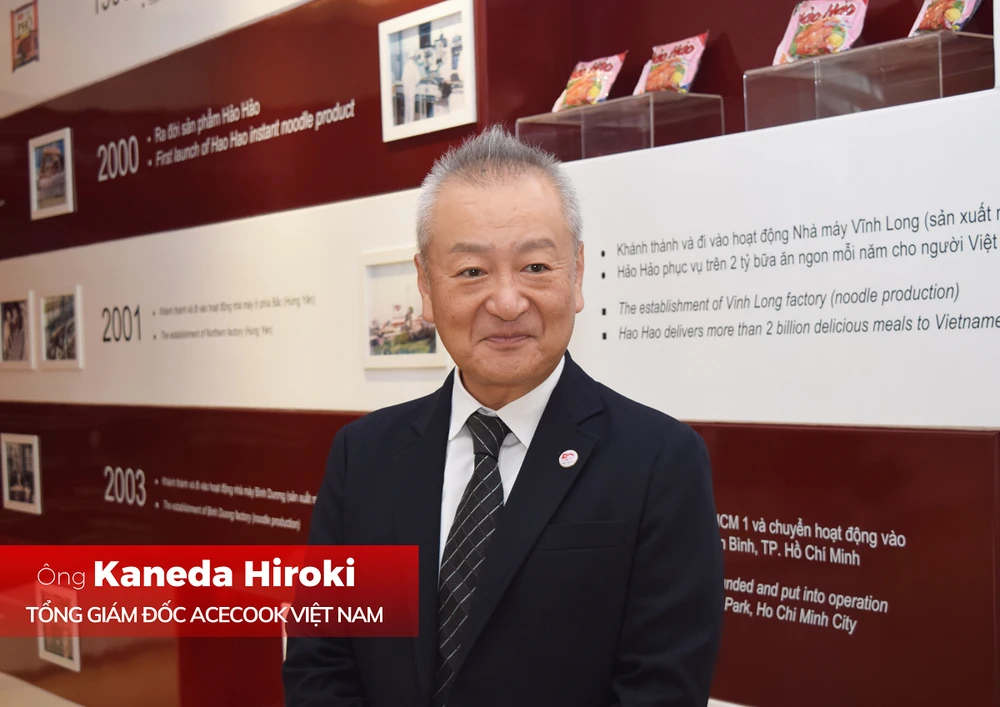 Ông Kaneda Hiroki – Tân Tổng Giám đốc của Acecook Việt Nam