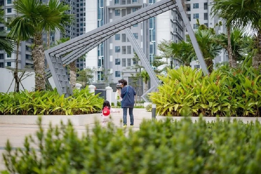 Những khoảng xanh đầy sức sống của dòng sản phẩm TNR Gold tại các thành phố lớn.