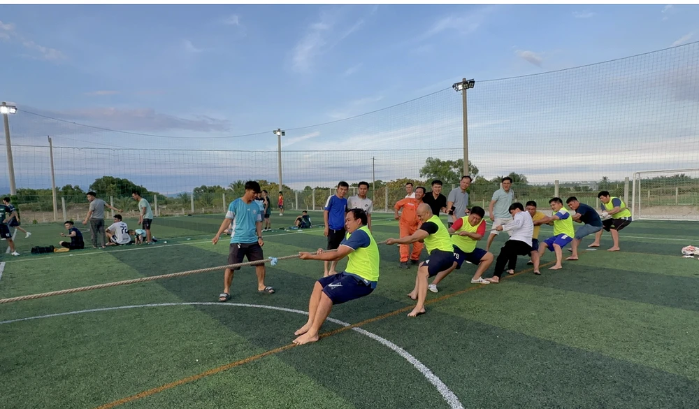 CBCNVNhiệt điện Vĩnh Tân tích cực tham gia hoạt động thể thao CBCNVNhiệt điện Vĩnh Tân tích cực tham gia hoạt động thể thao