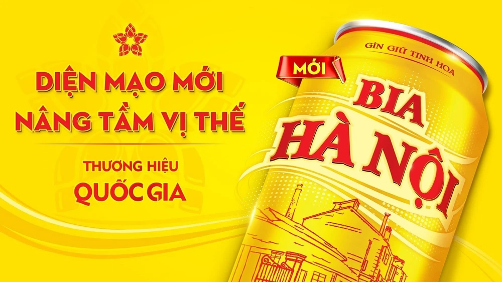 Bia Hà Nội ra mắt nhận diện thương hiệu mới Bia Hà Nội ra mắt nhận diện thương hiệu mới