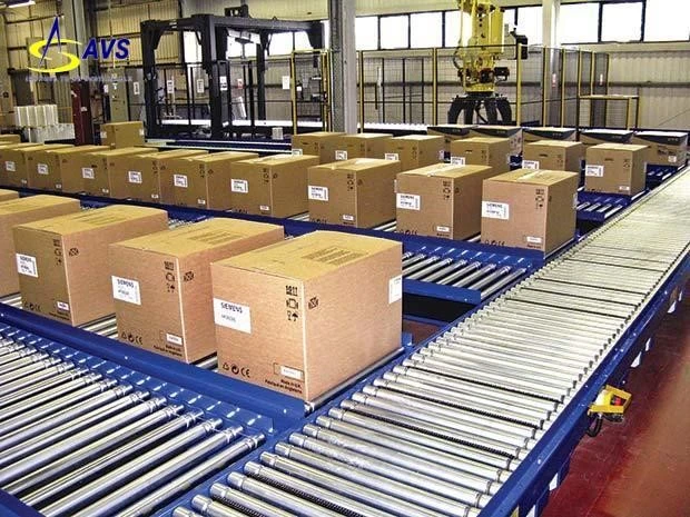Băng tải con lăn Âu Việt - Giải pháp vận chuyển hàng hóa hiệu quả
