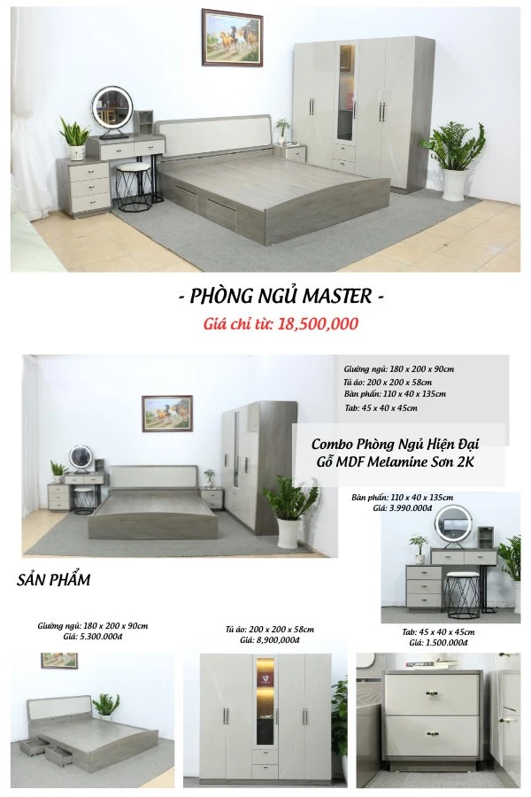 Mua combo nội thất, bạn cần bắt kịp xu hướng thiết kế tại Nội thất Viva