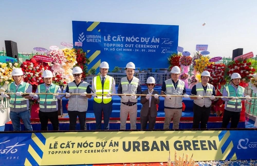 Lễ cất nóc dự án Urban Green tại thành phố Thủ Đức