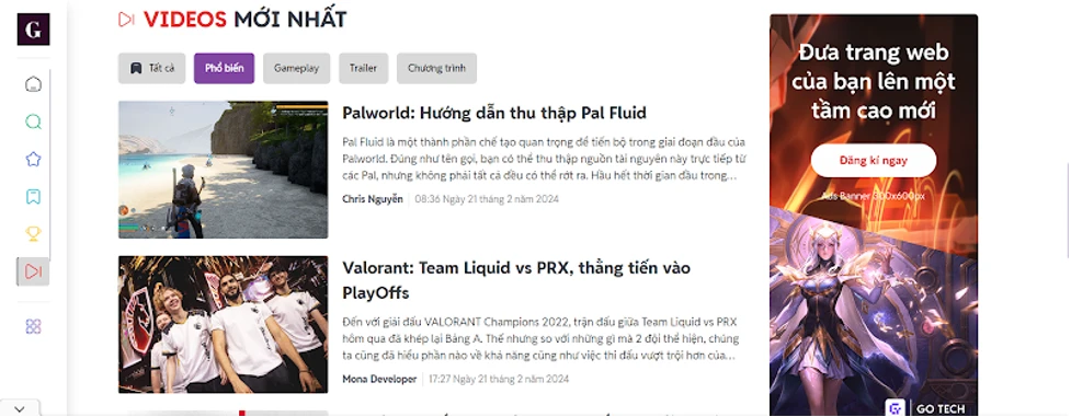 Gamelade - Cẩm nang game online PC hấp dẫn