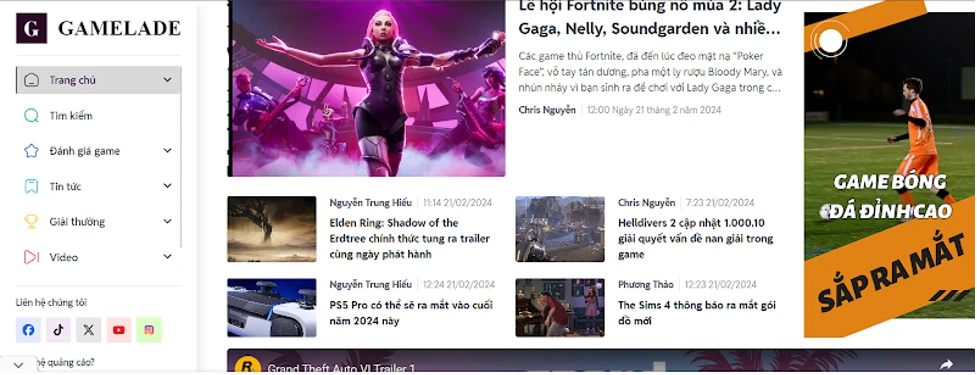 Gamelade - Cẩm nang game online PC hấp dẫn