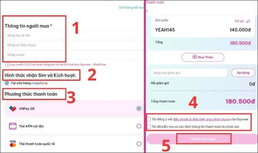 Cách đăng ký gói FB10 Saymee chỉ 10K/tháng thả ga lướt Facebook
