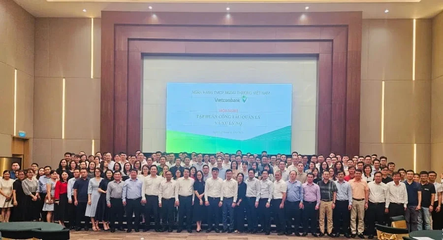 Vietcombank tổ chức thành công hội nghị tập huấn công tác quản lý và xử lý nợ năm 2024