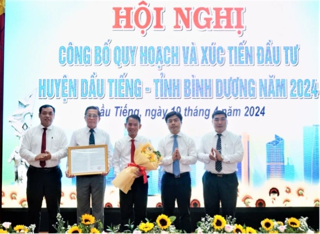 Công bố quy hoạch xây dựng vùng huyện Dầu Tiếng đến năm 2040