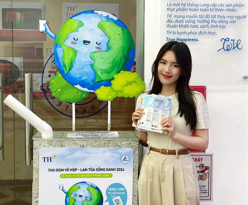 Người trẻ lan tỏa chương trình “Thu gom vỏ hộp, lan tỏa sống xanh” cùng TH true MILK