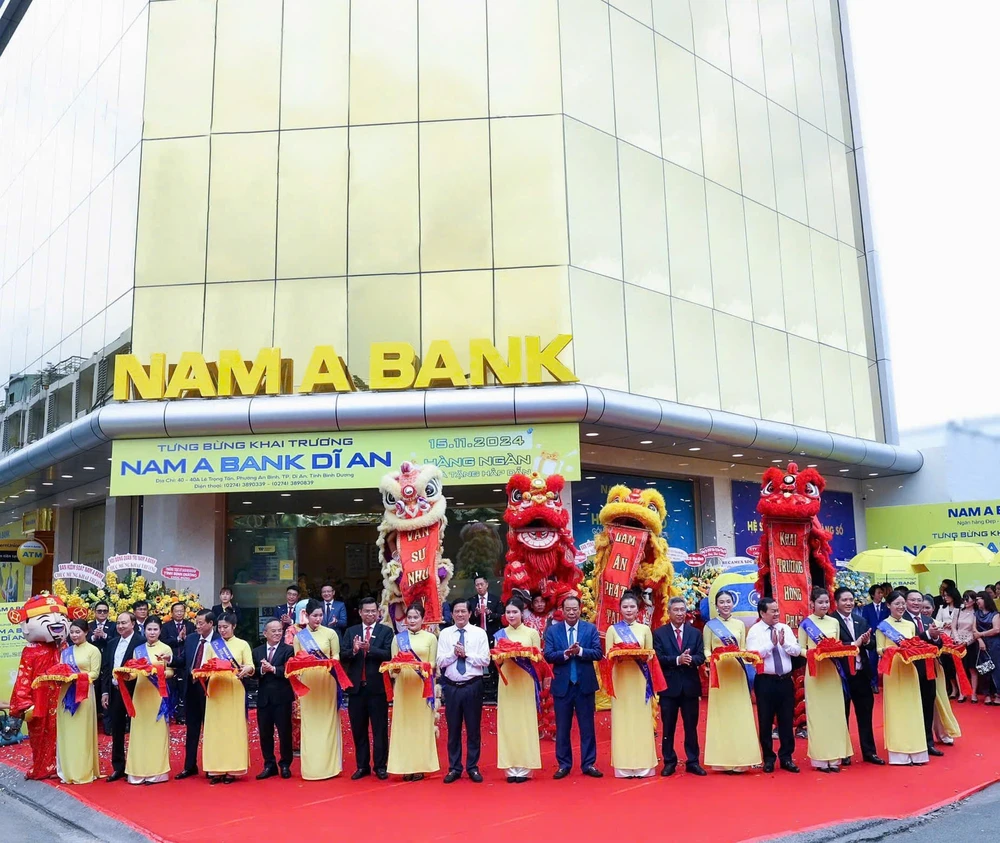 Nam A Bank khai trương thêm chi nhánh mới tại Bình Dương