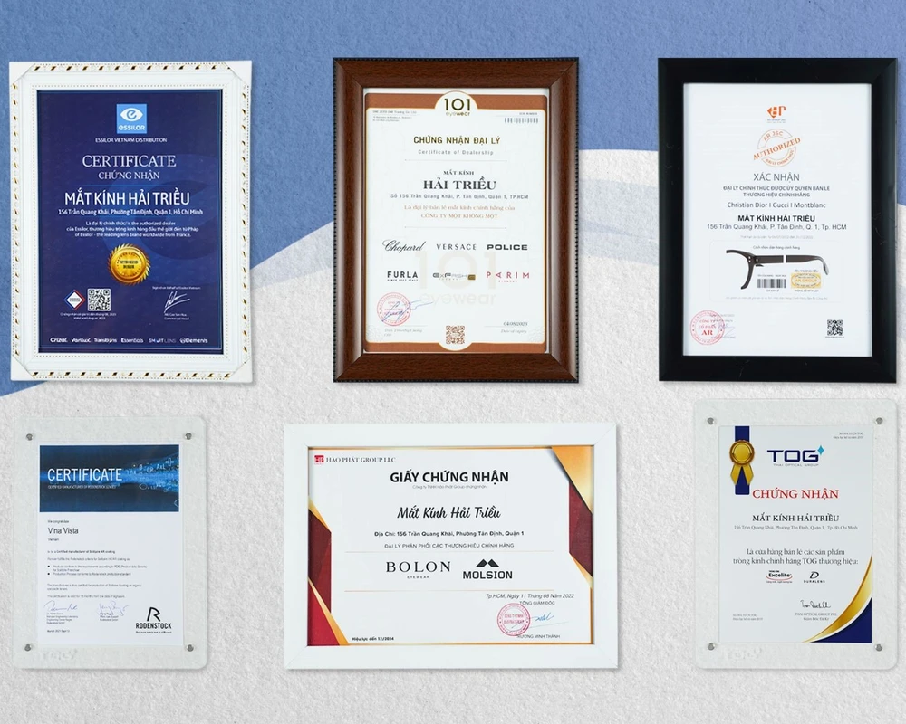 Tròng kính tại Kính Hải Triều khác gì so với những nơi khác?