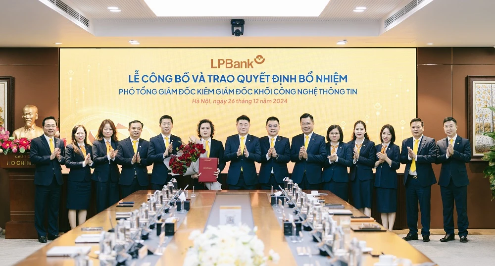LPBank bổ nhiệm Phó Tổng Giám đốc là chuyên gia trong lĩnh vực công nghệ thông tin