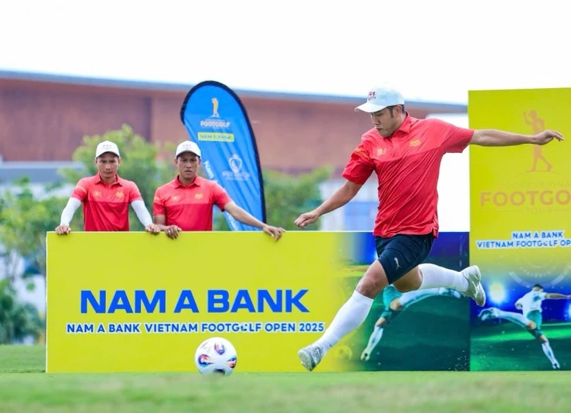 Kịch tính đến phút cuối: Nam A Bank Vietnam Footgolf Open 2025 tìm ra nhà vô địch