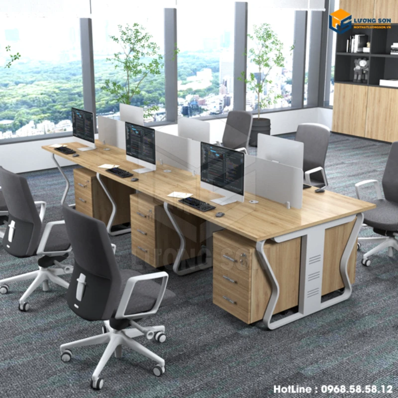 Nội thất Lương Sơn – Giải pháp bàn ghế văn phòng hiện đại, nâng tầm không gian làm việc