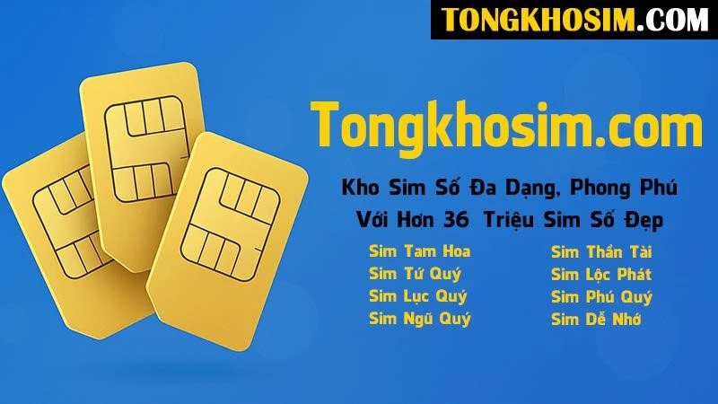 Mua sim đẹp online an toàn, chính chủ tại Tongkhosim