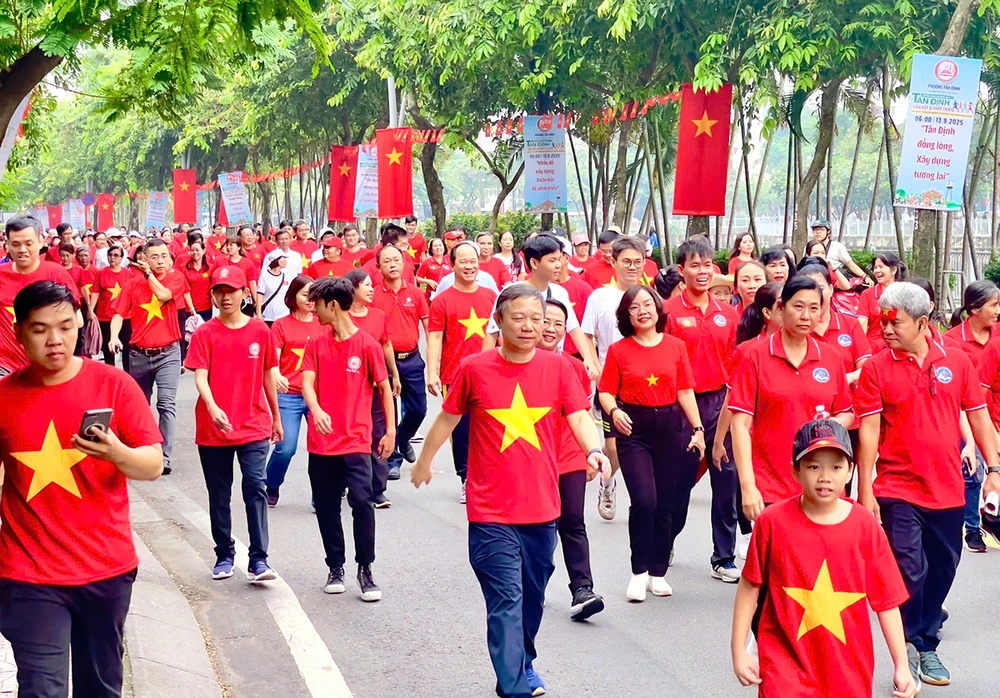 Đi bộ đồng hành gây Quỹ vì người nghèo: 'Tân Định gắn kết và phát triển'