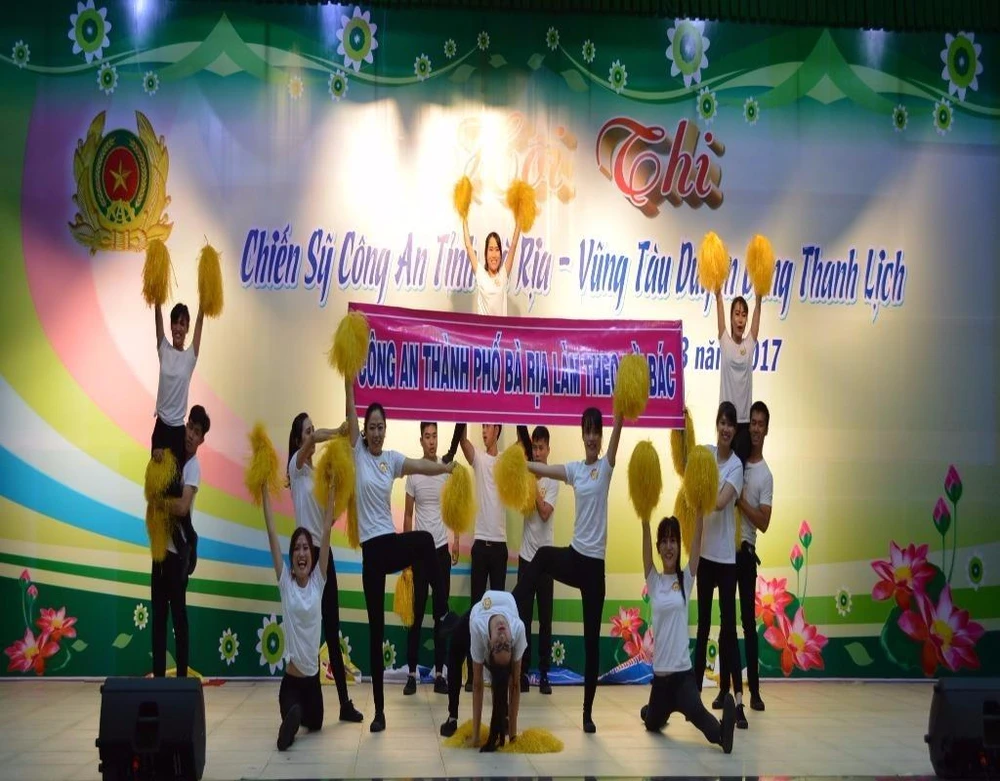 Tiết mục tài năng của công an TP.Bà Rịa