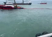 Vũng Tàu khẩn trương ứng phó sự cố tràn dầu do chìm tàu Mỹ An 1