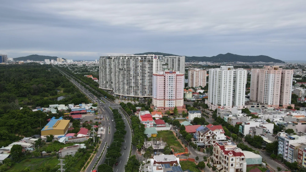 Bảng giá đất mới được sửa đổi sẽ khắc phục những hạn chế so với thời điểm ban hành năm 2018. Ảnh một góc đô thị Vũng Tàu: TK