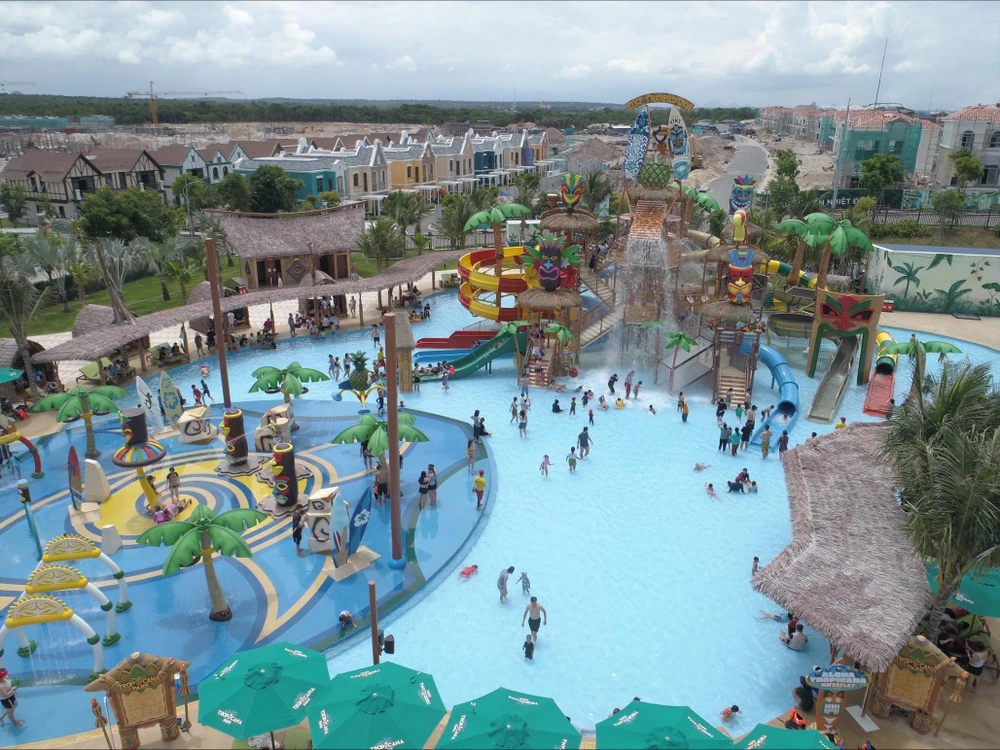 Công viên Tropicana Park của NovaWorld Hồ Tràm thu hút hơn 100,000 lượt khách kể từ ngày chính thức vận hành (1/6/2022)-Ảnh:NVW