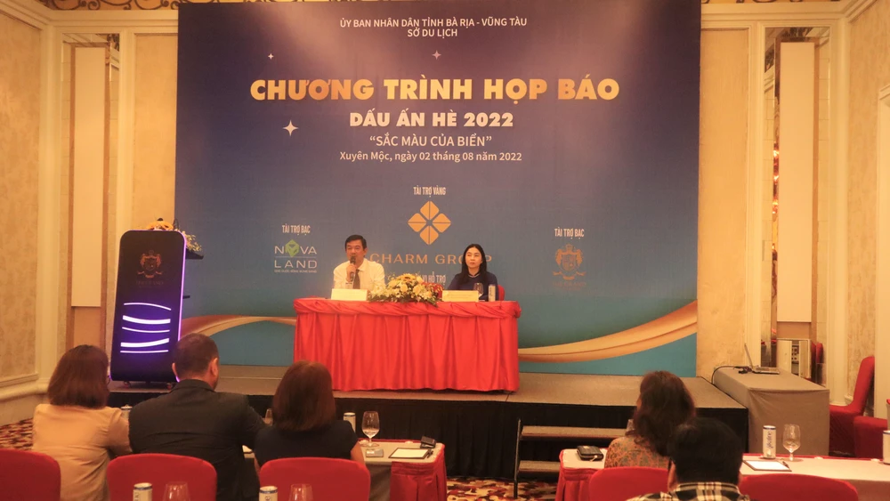 Quang cảnh buổi họp báo-Ảnh:TK