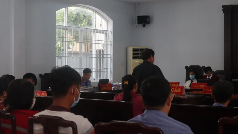 Ông Đông cho rằng mình bị oan, không lừa Nhà nước mà do Nhà nước tự bồi thường cho bị cáo. Ảnh:TK