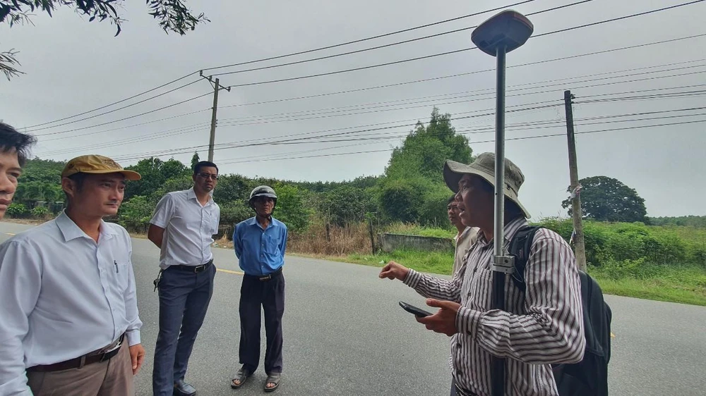 Đoạn phường Mỹ Xuân, TX Phú Mỹ giao với xã Phước Bình, huyện Long Thành, tỉnh Đồng Nai nơi cao tốc Biên Hòa - Vũng Tàu đi qua. Ảnh: TK Đoạn phường Mỹ Xuân, TX Phú Mỹ giao với xã Phước Bình, huyện Long Thành, tỉnh Đồng Nai nơi cao tốc Biên Hòa - Vũng Tàu đi qua. Ảnh: TK