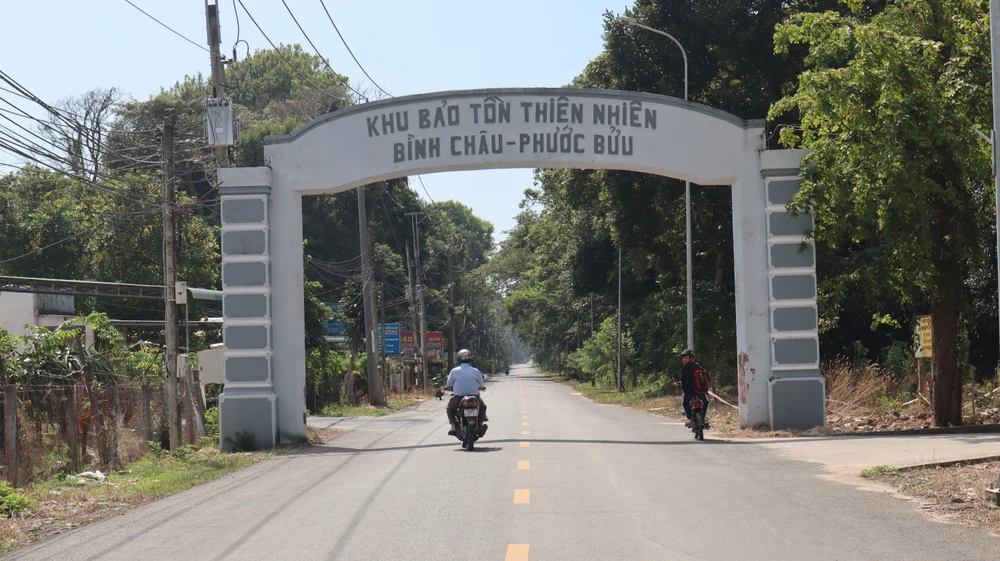Các dự án thuê môi trường rừng trong khu bảo tồn thiên nhiên Bình Châu-Phước Bửu đều đang vướng. Ảnh:TK