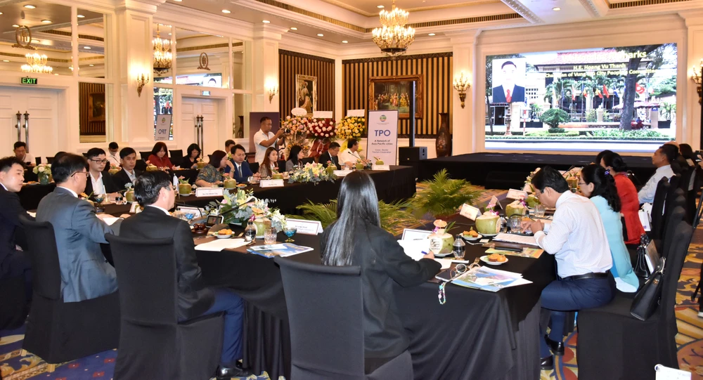 Nhiều ý kiến đóng góp của các tỉnh, thành phố của Việt Nam cho sự phát triển mở rộng của TPO. Ảnh: LM