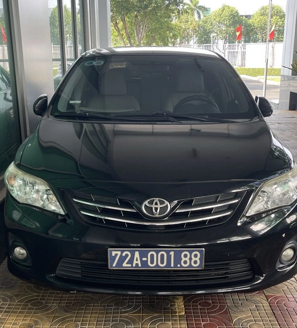 Xe thực tế của Ban Dân vận Tỉnh ủy tỉnh Bà Rịa-Vũng Tàu. Ảnh: KT