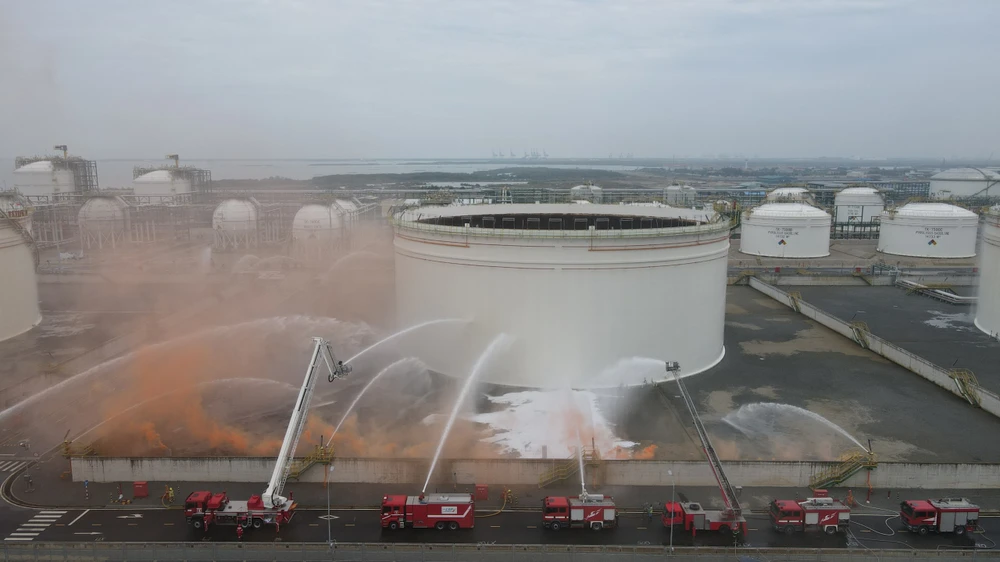 Diễn tập chữa cháy