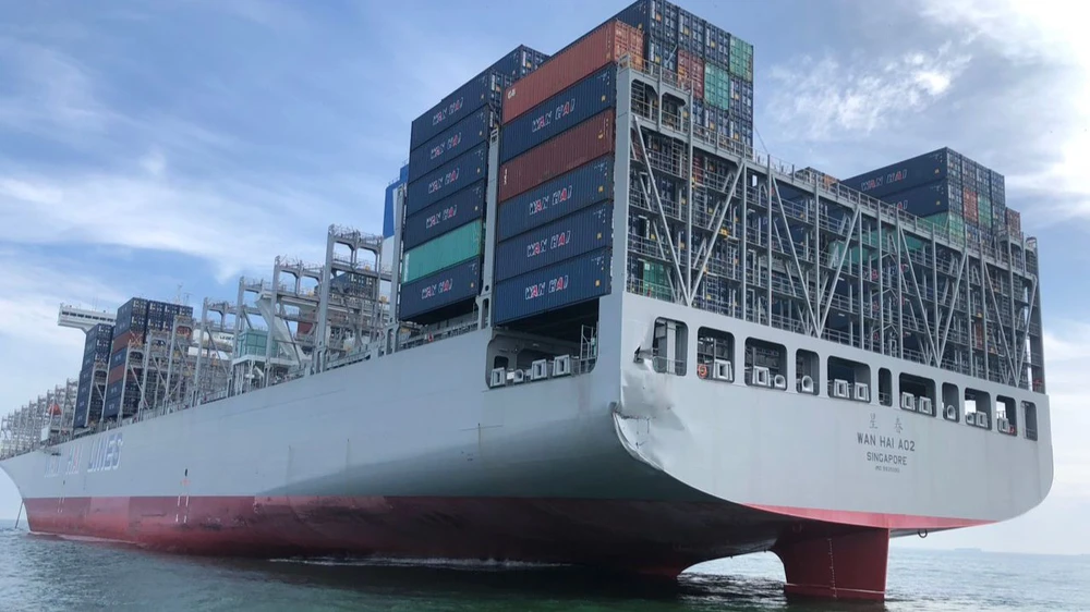 Tàu WAN HAI A02. Ảnh: VC