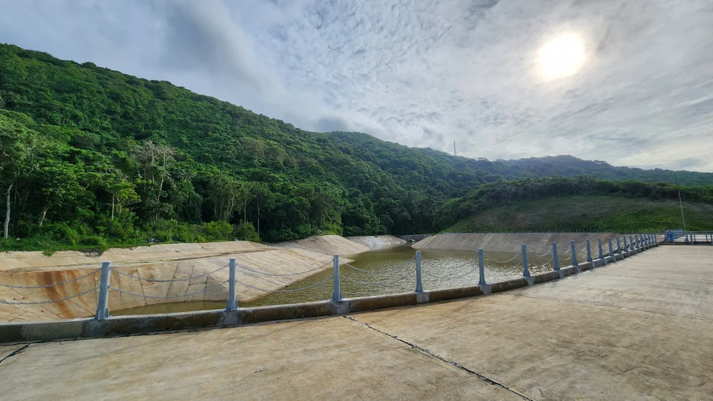 Dự án hồ Suối Ớt, huyện Côn Đảo vướng về thủ tục chuyển đổi mục đích sử dụng đất rừng tự nhiên. Ảnh: TK