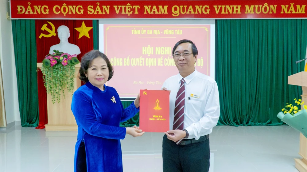 Báo Bà Rịa- Vũng Tàu có Tổng Biên tập mới