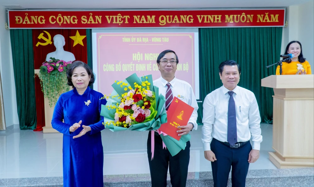 Báo Bà Rịa- Vũng Tàu có Tổng Biên tập mới