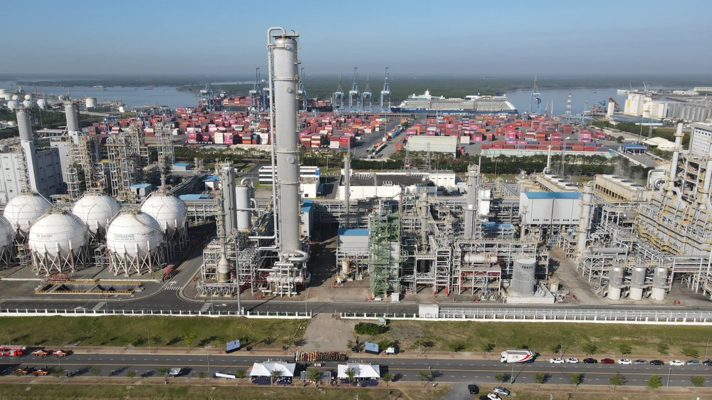 Diễn tập chữa cháy tại Nhà máy có kho ngầm chứa khí dầu mỏ hóa lỏng (LPG) lớn nhất Đông Nam Á