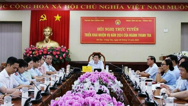 Bà Rịa- Vũng Tàu sẽ thanh tra chuyên đề về trách nhiệm thực hiện công vụ của cán bộ, công chức