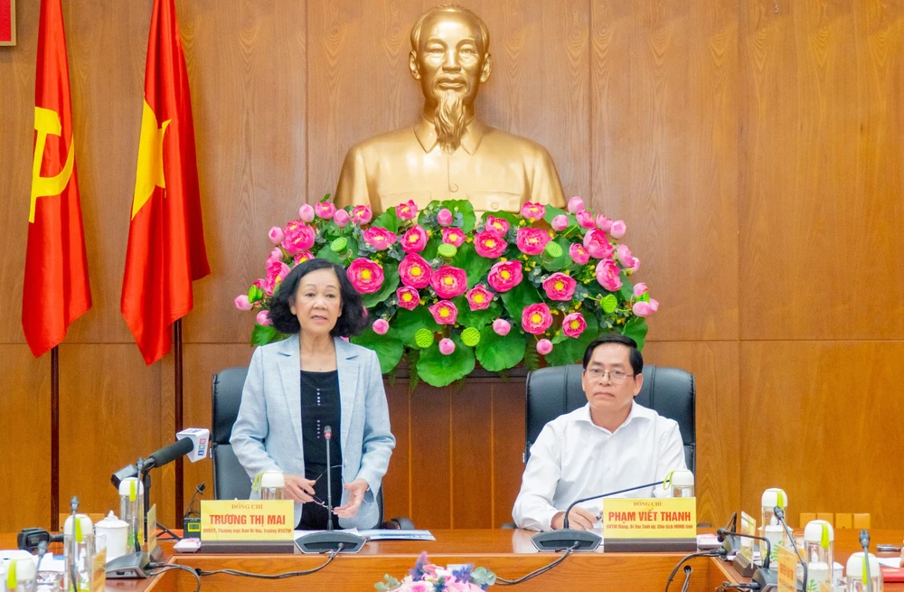 Thường trực Ban Bí thư: Kỳ vọng Bà Rịa- Vũng Tàu là 'điểm sáng' của cả nước về quan hệ lao động